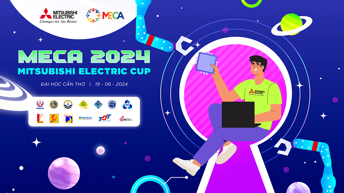 Chiến dịch truyền thông cho cuộc thi tự động hoá Mitsubishi Electric Cup MECA 2024