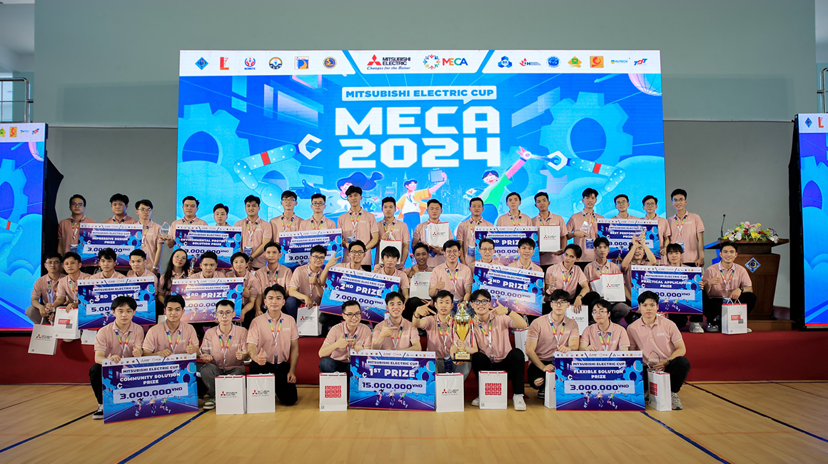 Chiến dịch truyền thông cho cuộc thi tự động hoá Mitsubishi Electric Cup MECA 2024